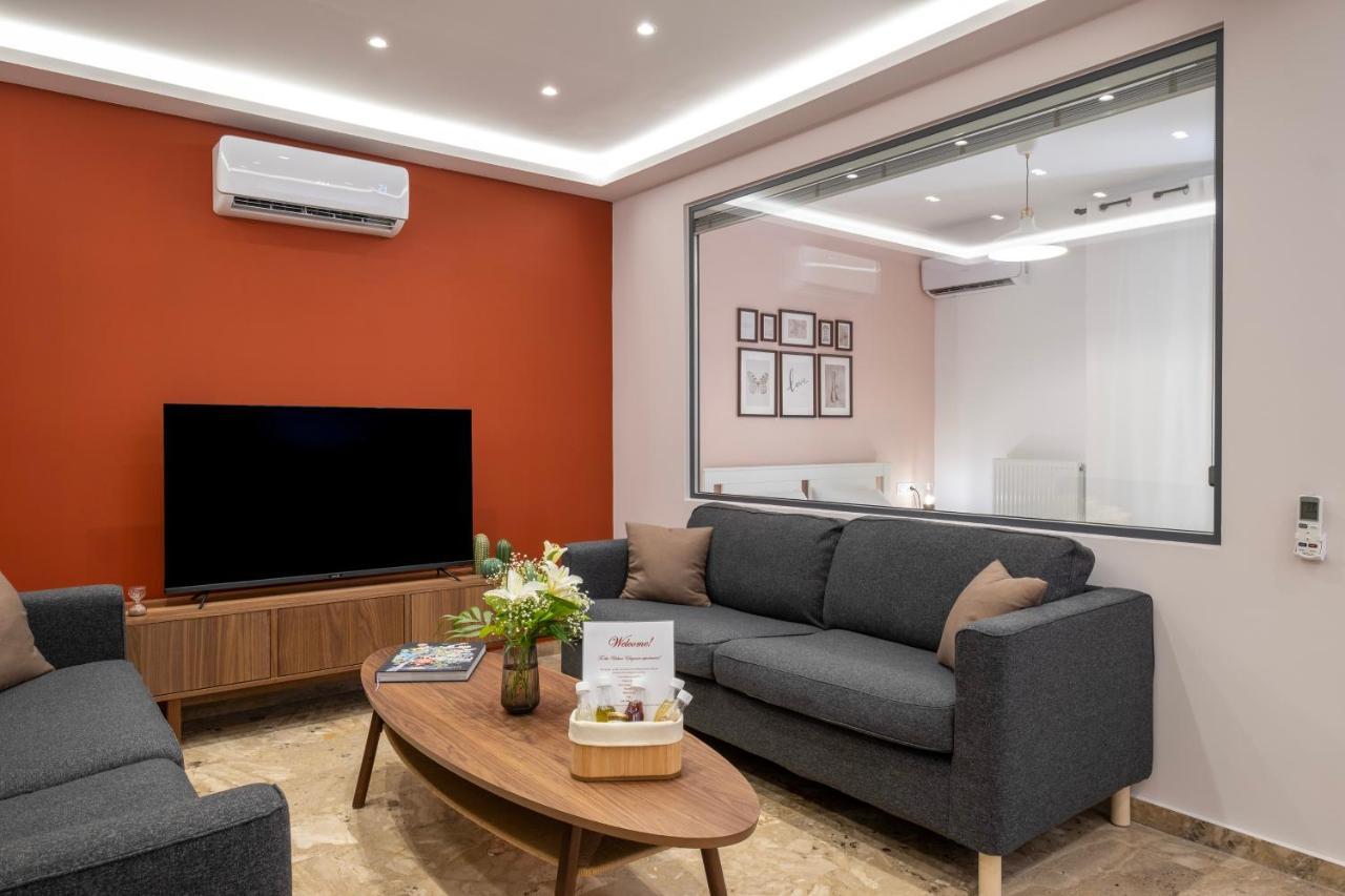 Urban Elegance, 3-Bedroom Flat In Heart Of Chania Chania  Buitenkant foto